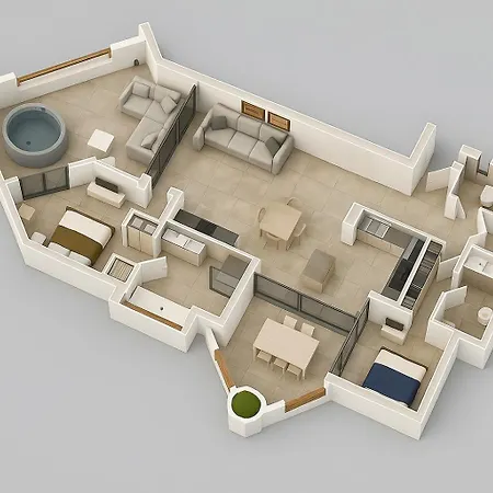 Modern Oasis With Jacuzzi & Two Terraces *